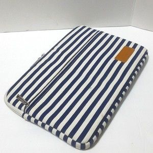 Canvas Life Striped Padded Laptop Case